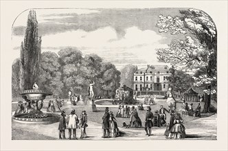 M. SOYER'S SYMPOSIUM OF ALL NATIONS, GORE HOUSE, KENSINGTON, THE GARDENS, LONDON, UK, 1851