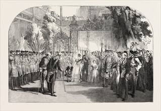 OPENING OF THE GREAT EXHIBITION: ENTRANCE OF HER MAJESTY AND HIS ROYAL HIGHNESS PRINCE ALBERT,