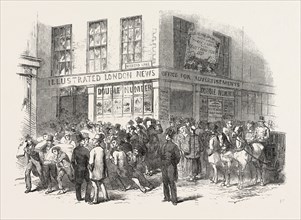 No. 198, STRAND, LONDON, UK, 1851 engraving