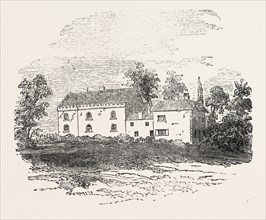 THE TABERNACLE, AT WOOTTON-UNDER-EDGE, UK, 1851 engraving