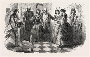 FRED HOLDERSWORTH; OR, LOVE AND PRIDE; BY THOMAS MILLER, 1851 engraving