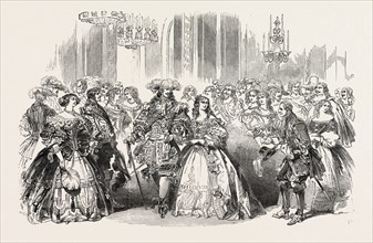 HER MAJESTY QUEEN VICTORIA'S COSTUME BALL AT BUCKINGHAM PALACE, LONDON, UK: THE COUNTESS OF
