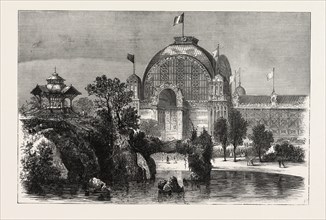 A SKETCH IN THE PARK, THE PARIS EXHIBITION, FRANCE