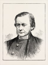 THE RIGHT REV. EDWARD HAROLD BROWNE, D.D., BISHOP OF WINCHESTER, UK, 1873 engraving