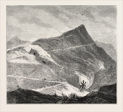 THE ASHANTEE WAR: ASCENSION ISLAND, THE SANATORIUM FOR THE SICK AND WOUNDED: THE MAIN ROAD UP THE