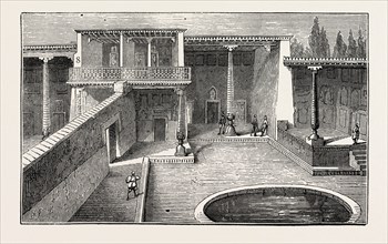 THE RUSSIAN EXPEDITION TO KHIVA: PAVILION OCCUPIED BY THE GRAND DUKE NICHOLAS IN THE KHAN'S