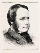 DR. LYON PLAYFAIR, C.B., M.P., THE NEW POSTMASTER-GENERAL, 1873 engraving