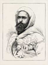 ABD-EL-KADER, 1873 engraving