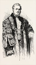 THE LATE LORD MAYOR, 1873 engraving