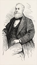SIR. ALBERT DAVID SASSOON, K.S.I., 1873 engraving