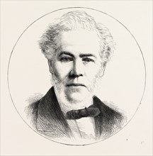 MR. ALDERMAN LUSK, M.P., THE NEW LORD MAYOR, 1873 engraving