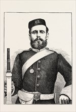 PRIVATE GEORGE BRYANT, CHAMPION SHOT OF THE BRITISH ARMY, 1873 engraving