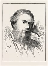 THE RT. HON. BARON MONTEAGLE, SECONDER OF THE ADDRESS IN THE HOUSE OF LORDS, UK, 1873 engraving