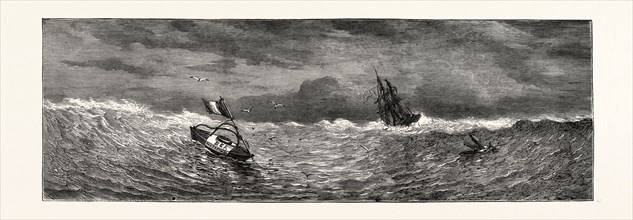 VANDENBERGH'S SEA MESSENGER FOR CONVEYING TO THE SHORE NEWS OF A MARITIME DISASTER