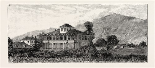 THE CAPTURE AND RELEASE OF COLONEL SYNGE: TRICOVISTA HOUSE, RESIDENCE OF COLONEL SYNGE, WHERE HE