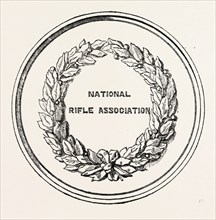 THE NATIONAL RIFLE ASSOCIATION PRIZE MEDAL, 1860 engraving