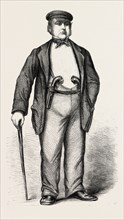 MR. EDWIN JAMES, Q.C., IN GARIBALDI'S CAMP, 1860 engraving