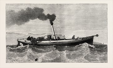 STEAM-LAUNCH FOR THE CABLE-SHIP FARADAY