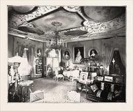 THE MARRIAGE OF PRINCESS MARIE OF EDINBURGH: DRAWING ROOM IN THE CASTLE OF SIGMARINGEN, OCCUPIED BY