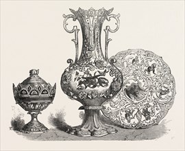 GROUP OF CHINA, BY MESSRS. ALCOCKS