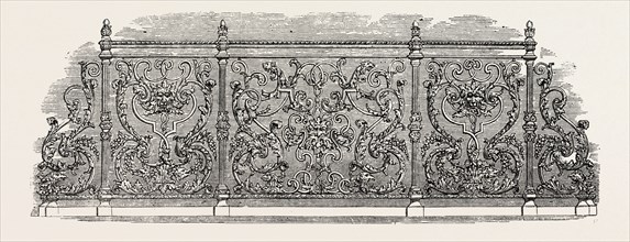 CAST-IRON ORNAMENT, BY BAILY AND SONS