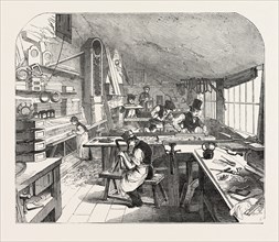 CLERKENWELL CLOCK FACTORY: THE CLOCK-CASE SHOP, UK