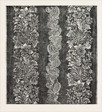 SILK DAMASK, BY HOULDSWORTH AND CO., MANCHESTER, UK