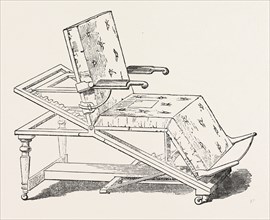 INVALID CHAIR AND BED, BY HINTON