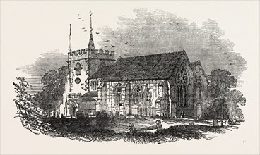 ABBOTT'S LANGLEY CHURCH, HERTFORDSHIRE, UK