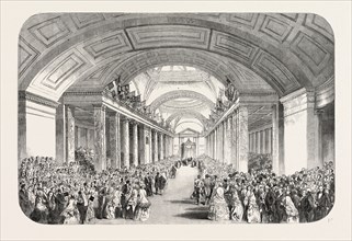 PRESENTATION OF THE ADDRESS TO HER MAJESTY QUEEN VICTORIA, IN THE EXCHANGE, MANCHESTER, UK