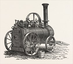 CLAYTON, SHUTTLEWORTH, AND CO.'S PORTABLE STEAM ENGINE