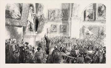 M. KOSSUTH ADDRESSING THE COURT OF COMMON COUNCIL, UK