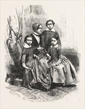 MADAME KOSSUTH AND HER CHILDREN