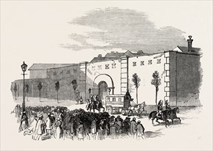 REVOLUTION IN FRANCE: MAZAS, THE PRISON OF M. THIERS AND THE REPRESENTATIVES, 1851