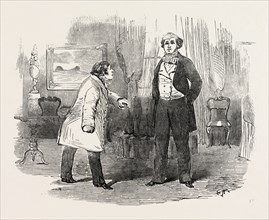 SCENE FROM THE NEW COMEDY OF "TENDER PRECAUTIONS," AT THE PRINCESS' THEATRE, LONDON, UK