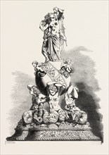 THE GREAT EXHIBITION: CENTRE-PIECE (THE SEASONS), IN OXYDISED SILVER, BY MOMENT MEURICE, UK, 1851