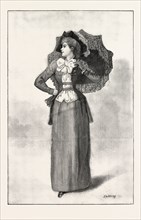 FINS DE SIECLE IN FASHIONS, 1893, 1893 engraving