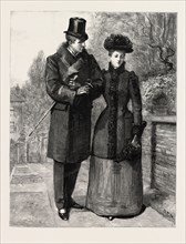 THAT WILD WHEEL, BY FRANCES ELEANOR TROLLOPE, 1892 engraving