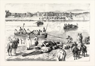 SIR CHARLES EUAN SMITH'S MISSION TO THE COURT OF MOROCCO: THE PASSAGE OF THE RIVER SEBU, 1892