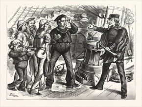 " NOT A FIT PARTY TO TRUST." U. S. GRANT, AUGUST 28, 1880. , engraving 1880, US, USA