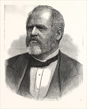 WILLIAM DOWD FOR MAYOR OF NEW YORK, US, USA, AMERICA, UNITED STATES, AMERICAN, ENGRAVING 1880