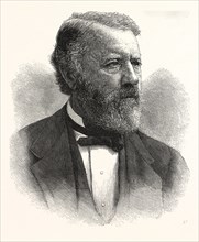 HON. ALBERT G. PORTER, GOVERNOR-ELECT INDIANA, US, USA, AMERICA, UNITED STATES, AMERICAN, ENGRAVING