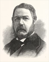 CHESTER ARTHUR, VICE-PRESIDENT-ELECT THE UNITED STATES, US, USA, AMERICA, UNITED STATES, AMERICAN,