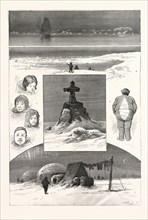 THE SEARCH FOR SIR JOHN FRANKLIN, 1. Nearing Ice-Pack. 2. Smith Point, the Northwest Passage Ship