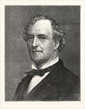 ALLAN CAMPBELL, COMPTROLLER OF NEW YORK, US, USA, AMERICA, UNITED STATES, AMERICAN, ENGRAVING 1880