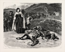 URITH: A TALE OF DARTMOOR, BY S. BARING GOULD, 1890 engraving
