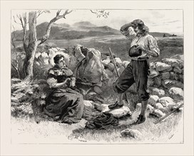 URITH: A TALE OF DARTMOOR, BY S. BARING GOULD; Urith brought out her knitting and sat on a stone by