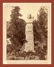 Wild Bill's Monument. James B. Hickoc [i.e. Hickok], alias Wild Bill, born May 27, 1837 at Homer,