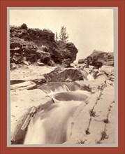 Minnekahta Falls. Near Hot Springs, Dak., John C. H. Grabill was an american photographer. In 1886