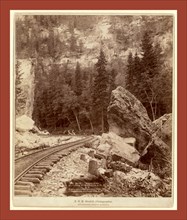 Signal Rock. Elk Canyon on Black Hills & Ft. P. R.R, John C. H. Grabill was an american